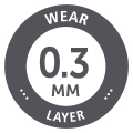 0.3mm Wear Layer